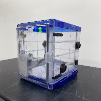 Bel-Art Scienceware Secador Vertical Profile Clear Auto-Desiccator Cabinet image 1